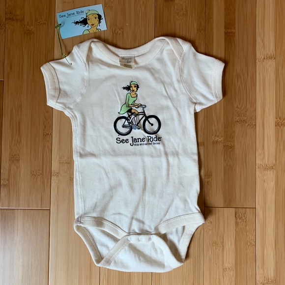 Organic Onesie Romper – See Jane Ride - Picture 5 of 9